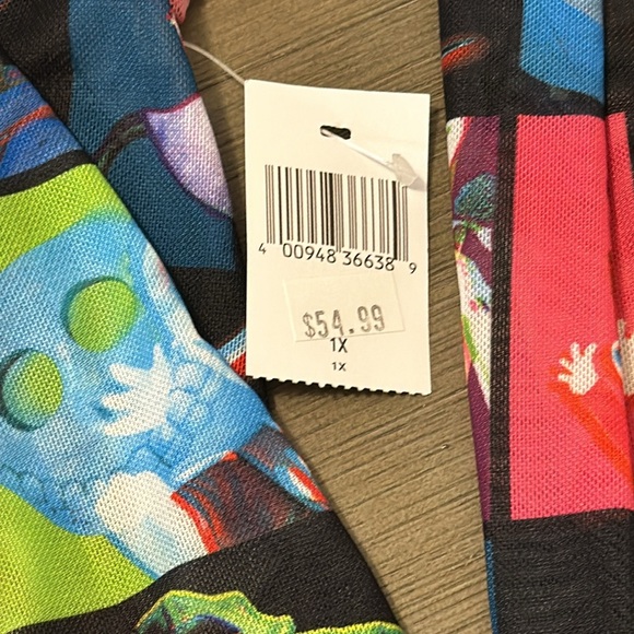 Disney Parks Nightmare Before Christmas Mesh Top w/Cami - Women’s Size 1X - NBC - Picture 4 of 9